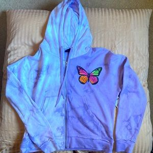 Empyre Zip Up sweatshirt Women’s Small. NWT